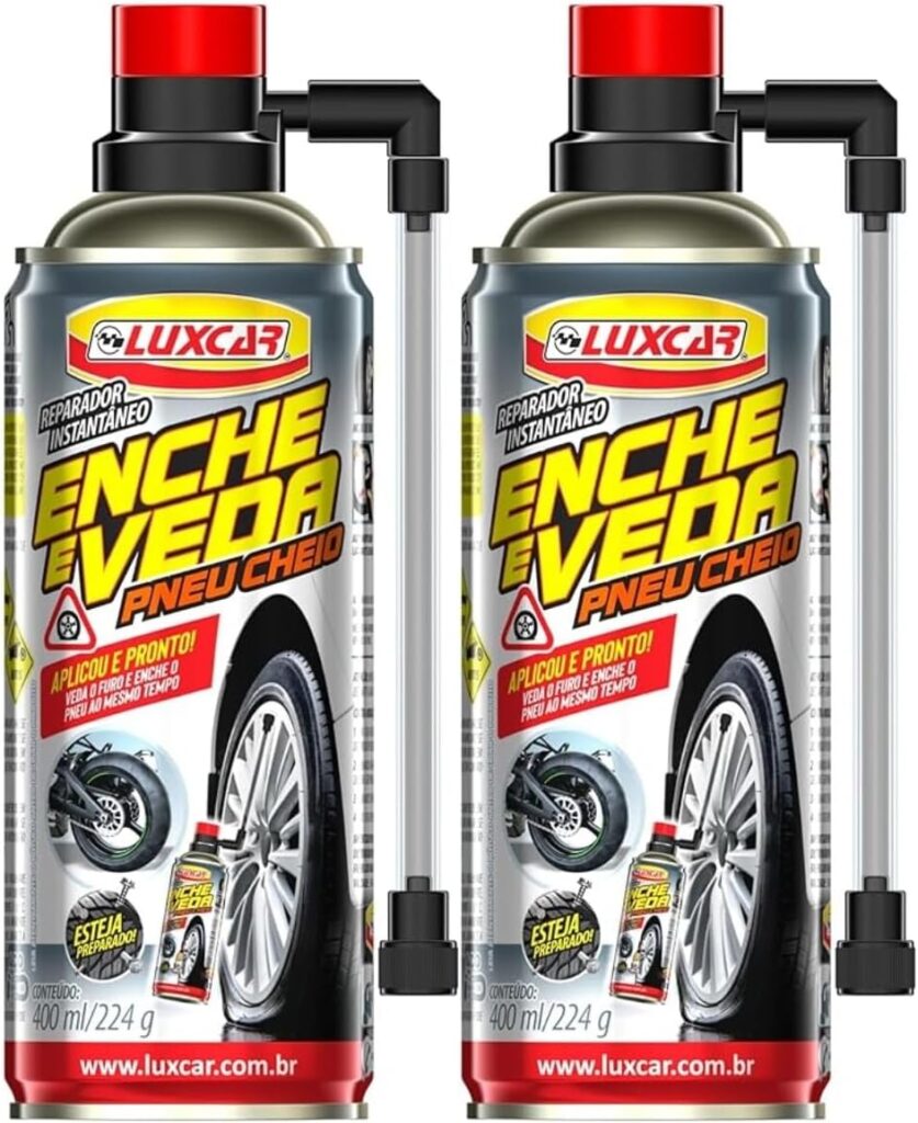 Kit 2 Reparador de Pneus Enche e Veda Instantâneo - 400ML 7 71LiS9Y9xlL. AC SL1200