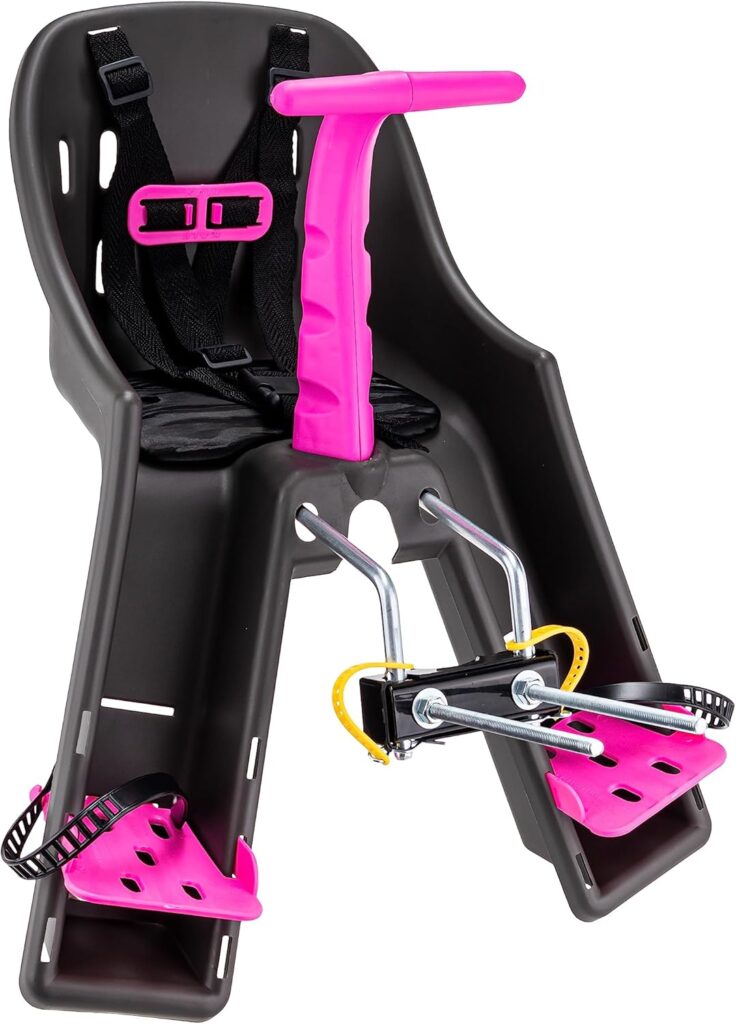 CADEIRINHA DIANTEIRA BABY BIKE GRAFITE COM ROSA 1 71RiWiUxgWL. AC SL1500
