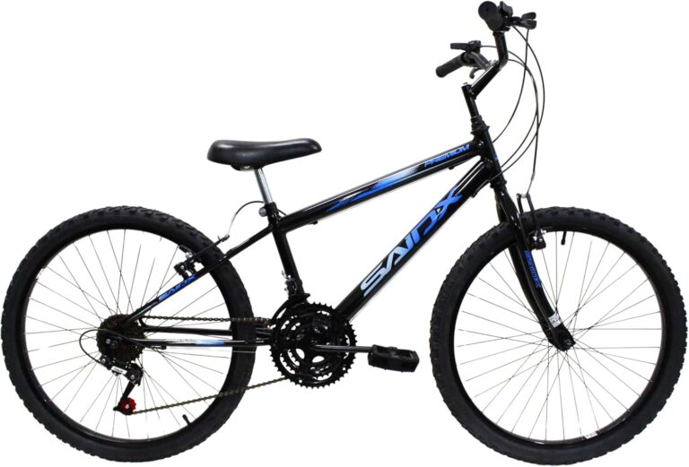 Bicicleta Aro 24 Infantil Saidx Premium 18 Velocidades, Freio V-Brake, Masculina e Feminina