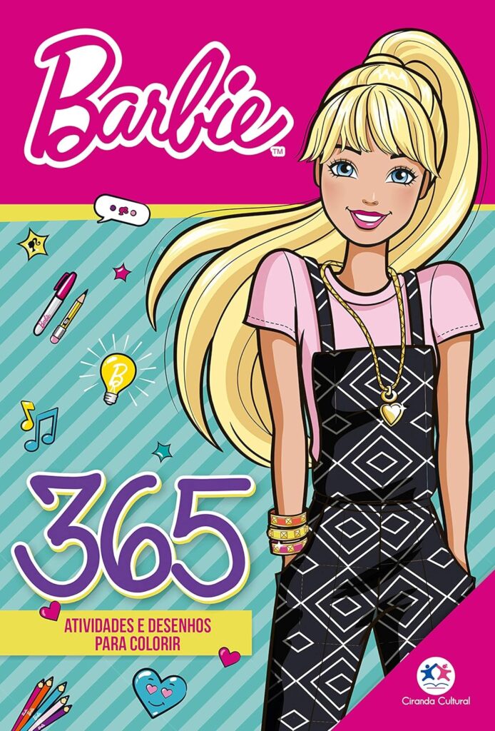 Barbie - 365 atividades e desenhos para colorir 4 91fKsfWbMaL. SL1500