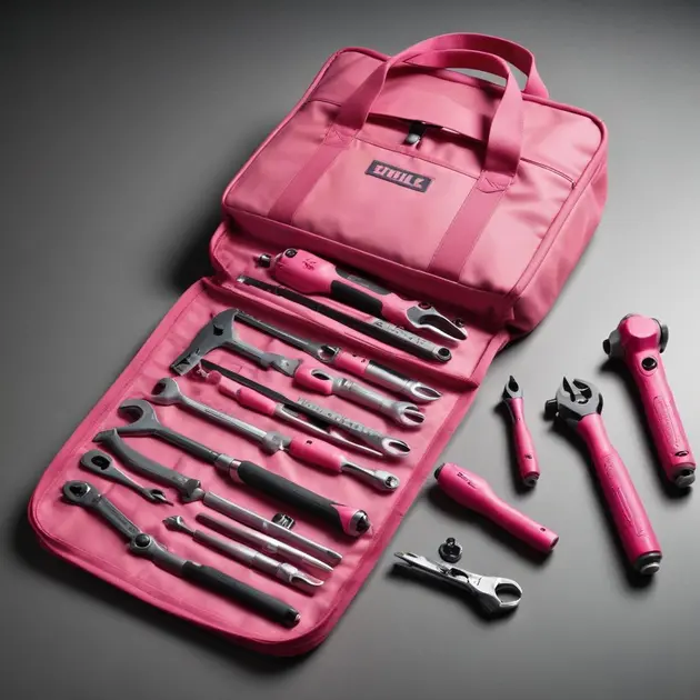 Kit de Ferramentas Rosa ValueMax: O Melhor para Sua Casa!