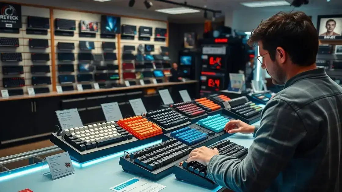 Dicas para acertar na compra do teclado ideal