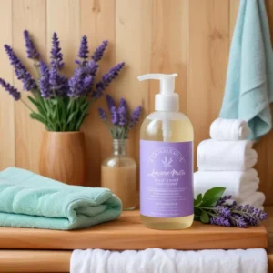 Sabonete Líquido de Lavanda e Menta: O Segredo do Conforto e Frescor!