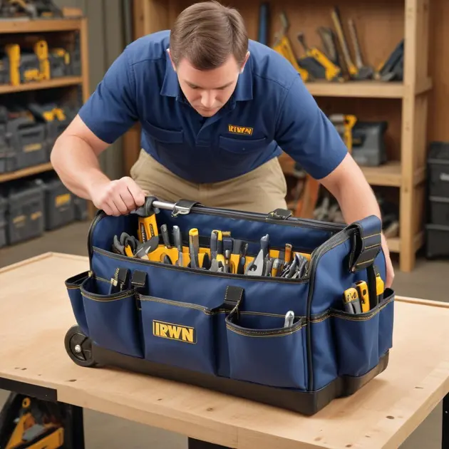 Bolsa de Ferramentas Irwin: A Melhor Opção para Transportar Seus Utensílios