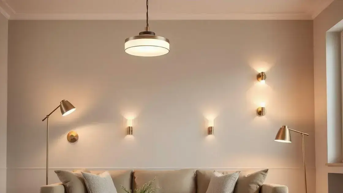 Como combinar luminárias sem pesar no ambiente