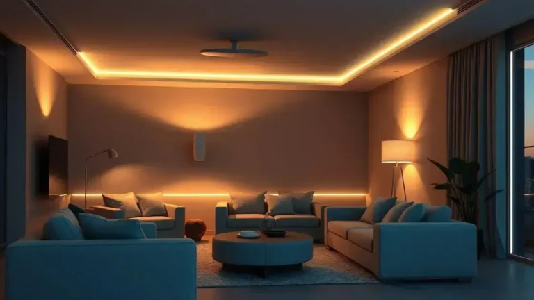 Como escolher a iluminação correta para a sala de estar.