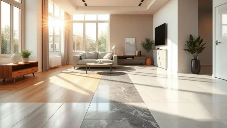 Como escolher o piso ideal para cada ambiente (laminado, vinílico, porcelanato).