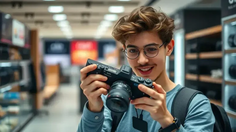 Como escolher sua primeira câmera fotográfica profissional.