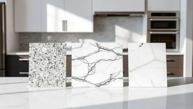 Critérios para escolher a bancada da cozinha (granito, quartzo, mármore).