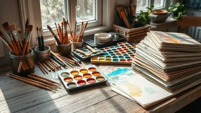 Dicas para escolher o melhor kit de pintura a óleo ou aquarela.