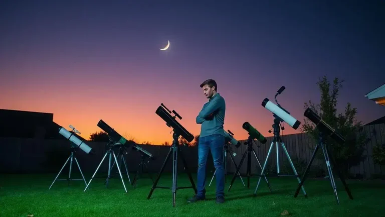 Guia de iniciantes para comprar um telescópio amador.