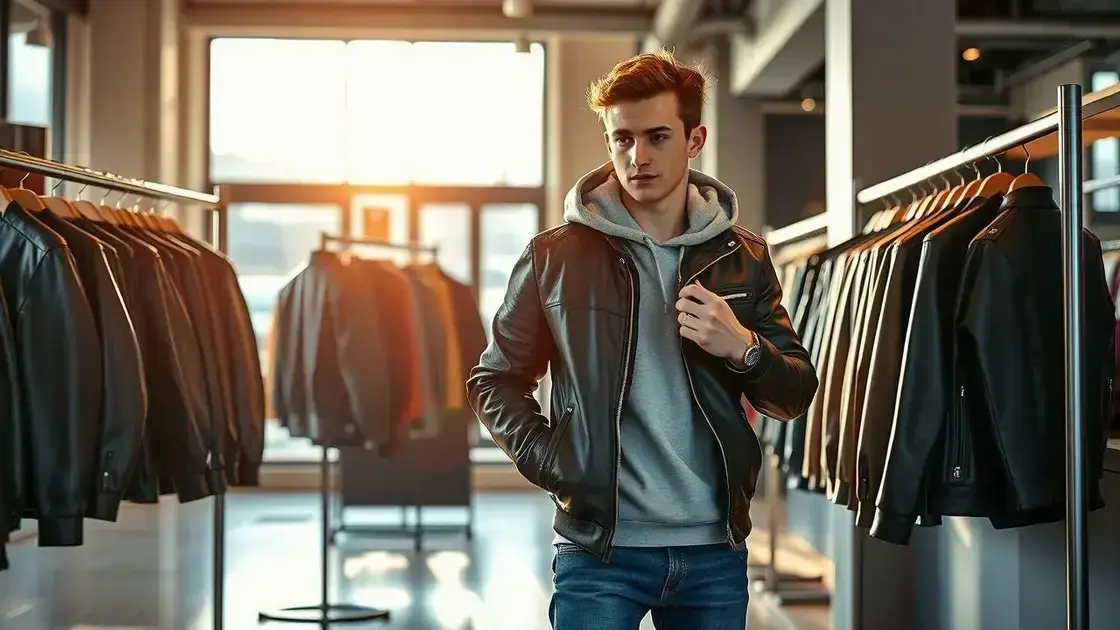 Guia para comprar sua primeira jaqueta de couro.