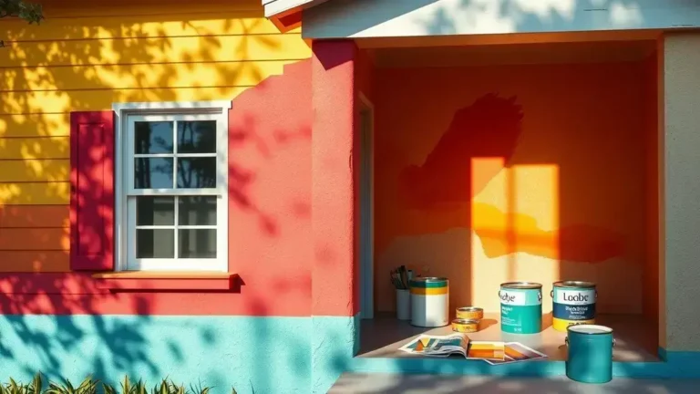 Guia para escolher a melhor tinta para áreas externas e internas.