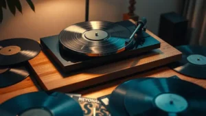 Início 1 O que avaliar em um toca-discos de vinil moderno.