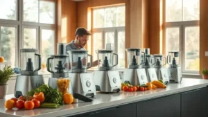 Como escolher o melhor processador de alimentos para suas receitas.