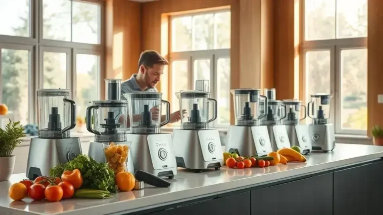 Como escolher o melhor processador de alimentos para suas receitas.