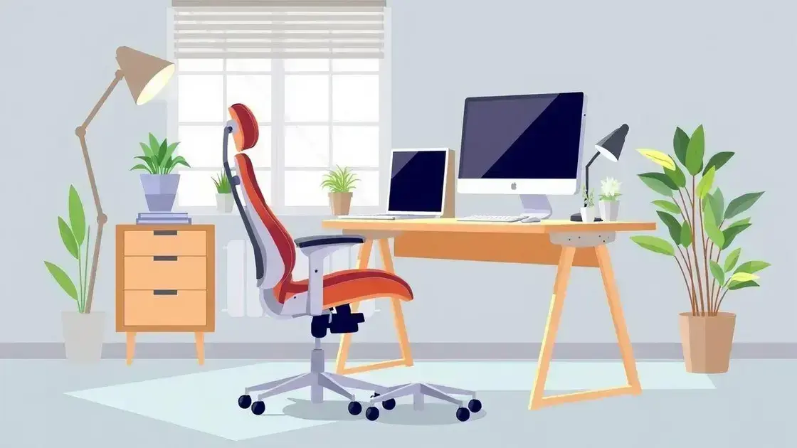 Guia para comprar uma cadeira de escritório ergonômica.