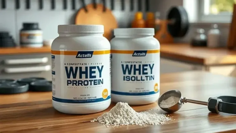 O que avaliar em um suplemento de whey protein (concentrado vs. isolado).