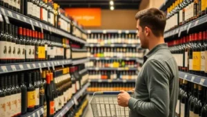 Como escolher vinhos bons e baratos no supermercado.