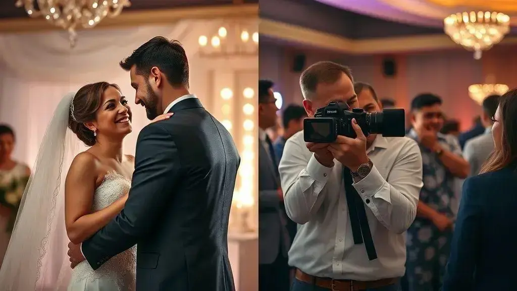 Diferenças entre fotógrafo de casamento e de outros eventos