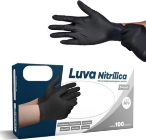Luva Nitrílica Preta Premium: O Melhor em 2025!