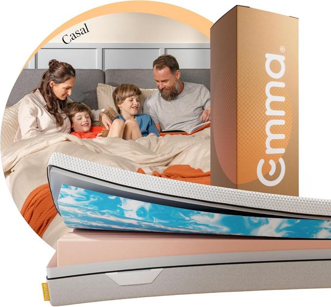 Colchão Casal Emma Duo Comfort: Vale a Pena?