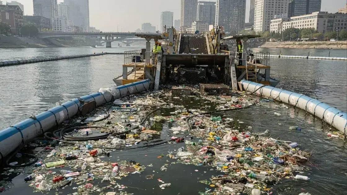 Como um Aspirador de Rios Combate a Poluição Plástica