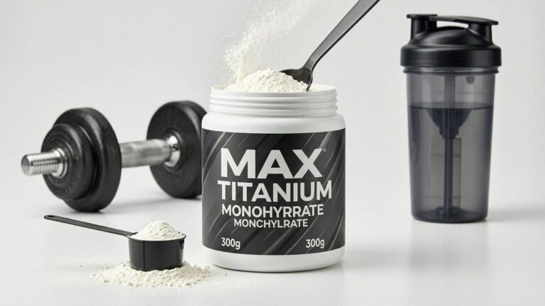 MAX Titanium Creatina 300g (2026): Análise completa, Prós e Contras