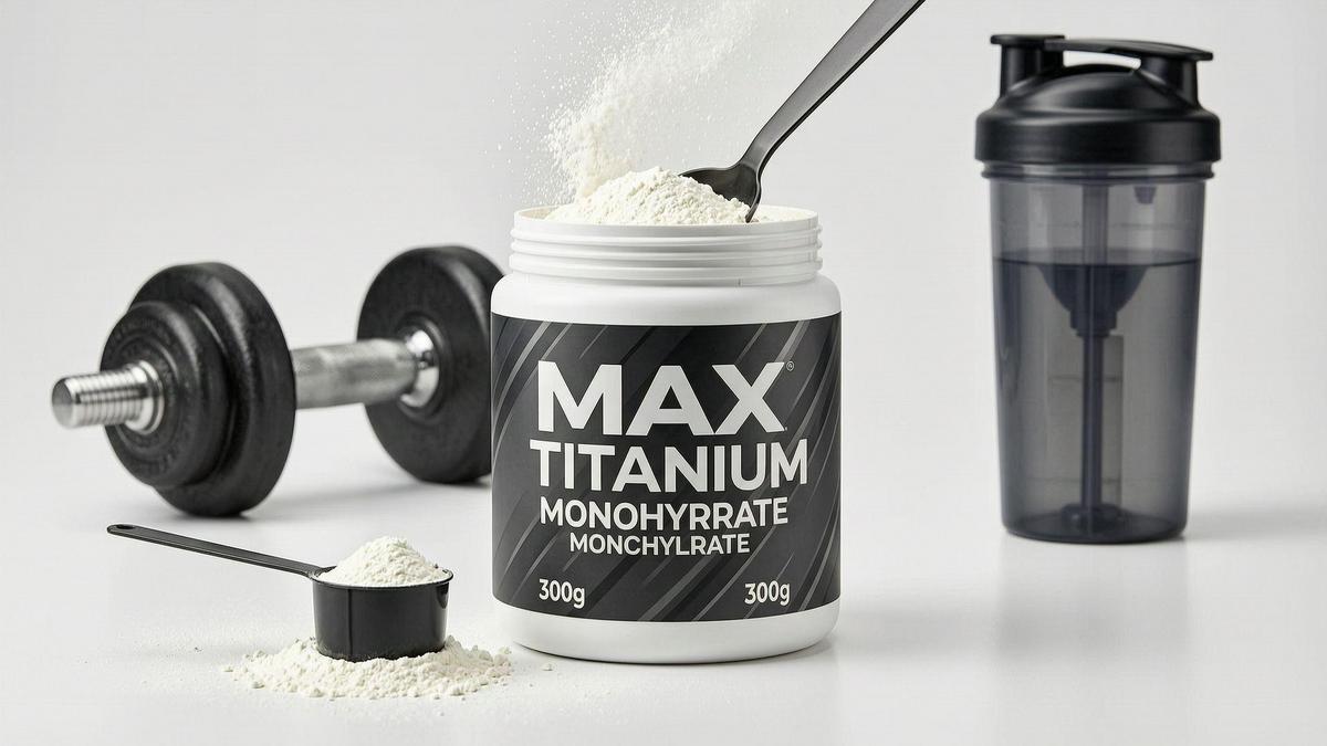 MAX Titanium Creatina 300g (2026): Análise completa, Prós e Contras