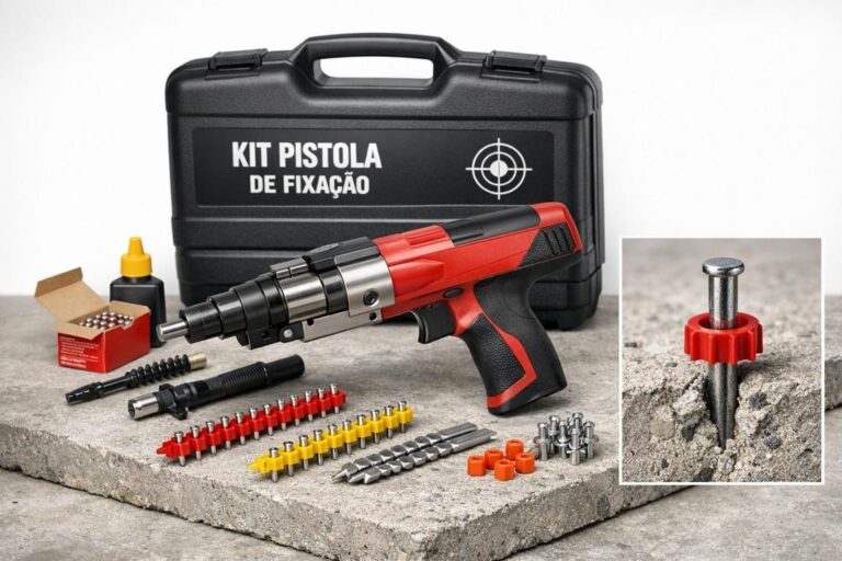 Kit Pistola de Fixação Finca Pinos (2026): Análise completa e ficha técnica